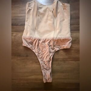 superdown Women's Bodysuit in Soft Cream